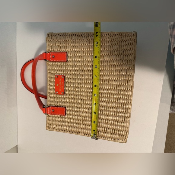 Kate Spade New York Wicker Bucket Bag | Straw Bag | Straw Bucket Bag | Tote Bag - Picture 11 of 16
